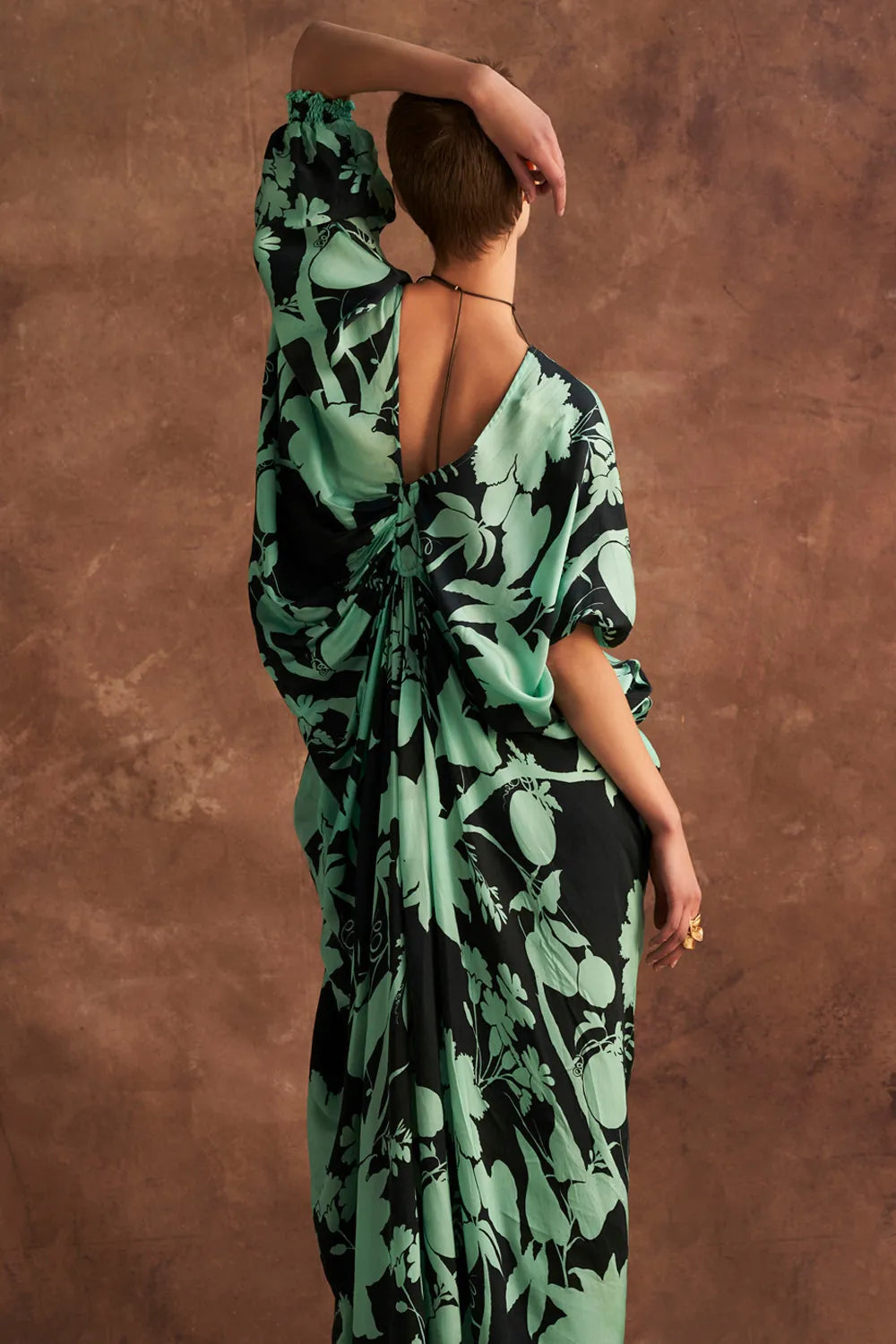 Back view of Meissa Dress women's dress featuring a contemporary silhouette and refined design details, styled for summer brunches, resort holidays, daytime gatherings and special occasions.
