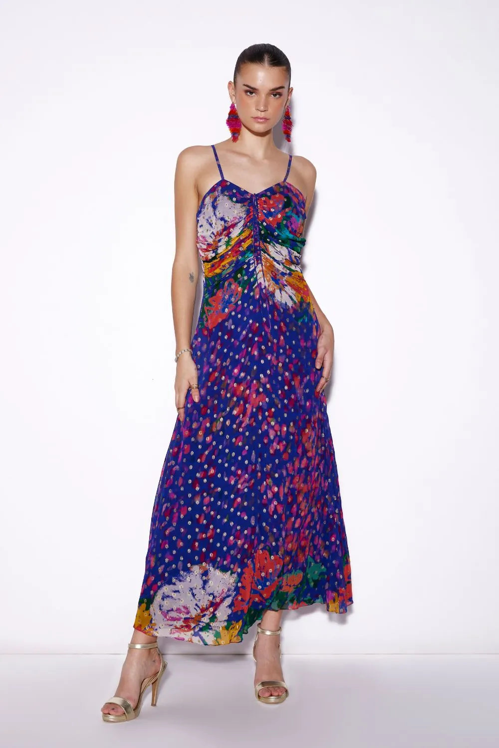 Sasha Dress women's dress featuring a contemporary silhouette and distinctive design details, styled for summer brunches, resort vacations, daytime outings and casual celebrations.
