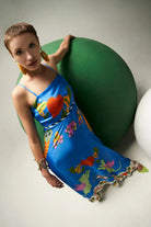 Jocelyn Dress women's dress featuring a contemporary silhouette and distinctive design details, styled for summer outings, resort vacations, brunches and special occasions.