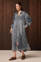 Lahi Embroidered Dress women's embroidered dress featuring intricate decorative craftsmanship and a feminine silhouette, styled for summer celebrations, resort outings, brunches and special occasions.