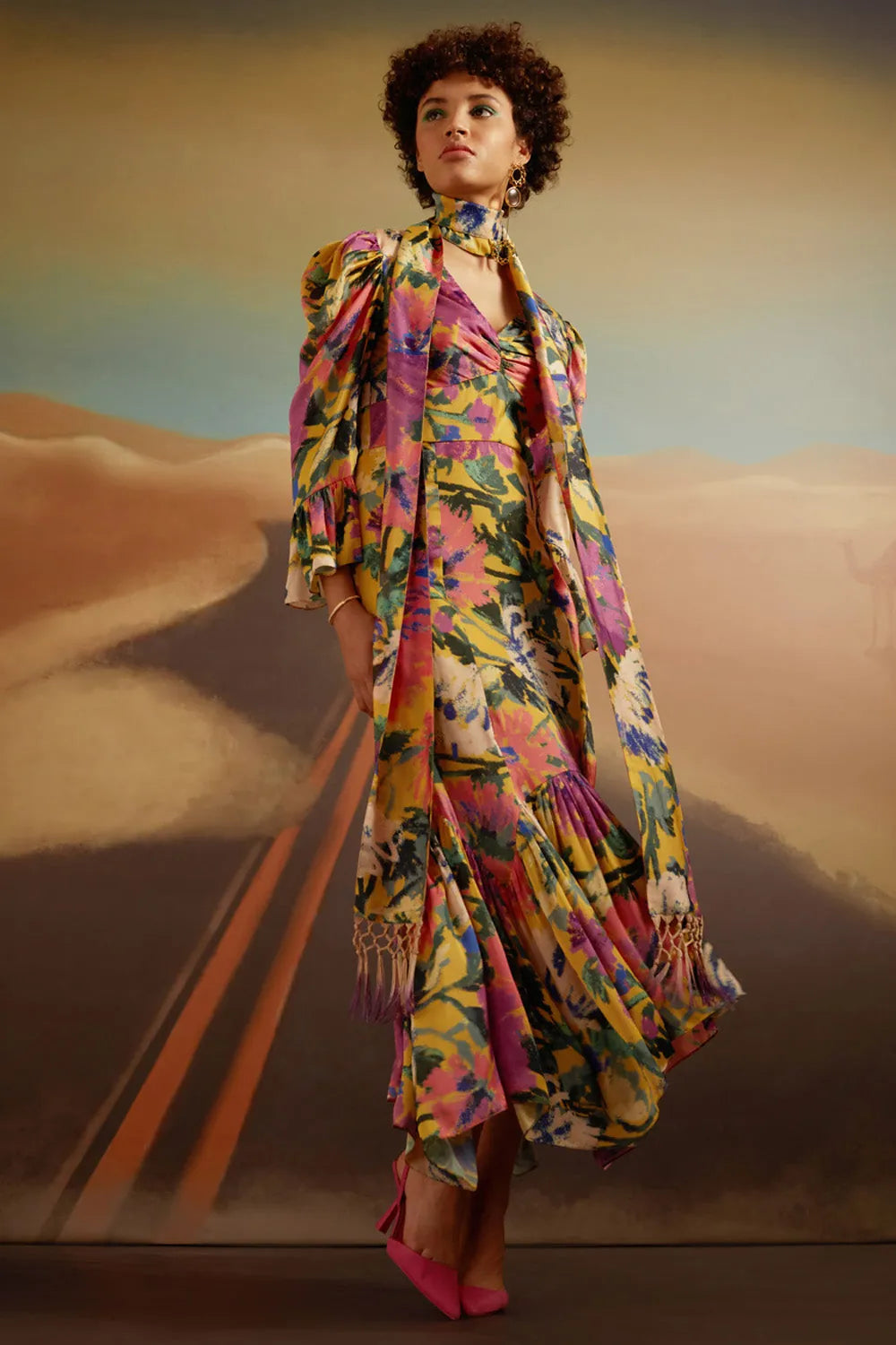 Madeline Dress women's dress featuring a feminine silhouette and contemporary design, styled for summer brunches, resort vacations, daytime celebrations and special occasions.