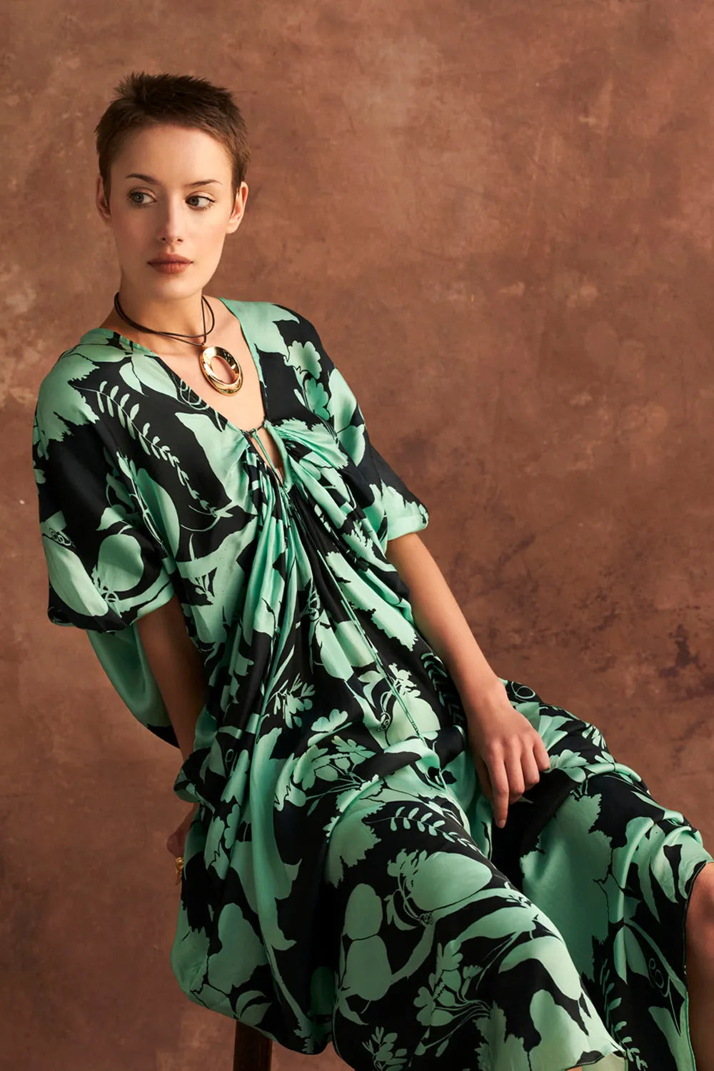 Meissa Dress women's dress featuring a contemporary silhouette and refined design details, styled for summer brunches, resort holidays, daytime gatherings and special occasions.