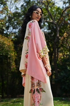 Percy Embroidered Cape With Pants Set women's coordinated outfit featuring an embroidered cape paired with matching pants, combining decorative detailing with a flowing silhouette, styled for resort vacations, festive gatherings, summer celebrations and elegant evening occasions.