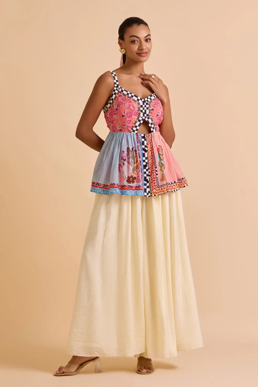 Sakura Embroidered Blouse women's statement blouse featuring delicate floral embroidery and a contemporary silhouette, designed to pair effortlessly with skirts, trousers or denim, styled for summer brunches, casual outings, resort holidays and elevated everyday wear.