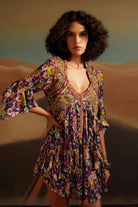 Trisha Swing Mini Dress women's mini dress featuring a relaxed swing silhouette, playful flared hem and contemporary design, styled for summer brunches, holiday outings, resort vacations and casual daytime celebrations.