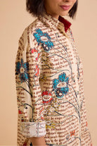 Walter Embroidered Shirt women's statement shirt featuring decorative embroidery, a classic shirt silhouette and contemporary styling, designed to pair with tailored trousers, skirts or denim, styled for casual outings, resort holidays, brunches and elevated everyday wear.